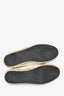 Golden Goose White/Gold Leather Superstar Low-Top Sneakers Size 38