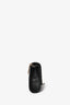 Valentino Black Leather Rockstud All Over Demilune Crossbody