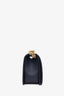 Pre-loved Chanel™ 2018-19 Navy Blue Quilted Calfskin Medium Boy Bag GHW