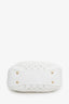 Louis Vuitton 2009 White Mahina Leather Solar PM Bag