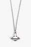Vivienne Westwood Sterling Silver Orb Necklace