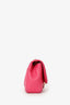 Pre-loved Chanel™ 2015-16 Pink Quilted Lambskin Mini Mademoiselle Chic Flap
