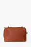 Loro Piana Brown Leather Extra Pocket L27 Top Handle Bag