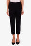 Prada Black Cotton Straight Leg Stretch Pants Size L