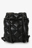 Pre-loved Chanel™ 2016-17 Black Lambskin Large Quilt Chesterfield Backpack