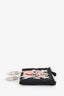 Prada Black Nylon Saffiano Robot Wallet On Chain