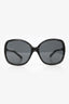 Pre-loved Chanel™ Blue/Black Acetate Round Frame Sunglasses