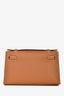 Hermès 2026 Gold Swift Leather Kelly Pochette