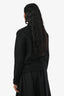 Givenchy Black/Cream 'Love' Mohair Wool Sweater Size XS