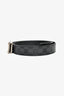 Louis Vuitton 2011 Damier Graphite/Black Canvas Reversible 'Inventeur' Belt Size 36 (90)