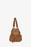 Salvatore Ferragamo Brown Leather Gancini Bag