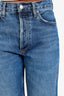 Agolde Blue Denim Straight Leg Jeans Size 26