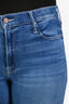 MOTHER Light Blue Denim Mid Rise Dazzle Crop Jeans Size 32