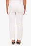 Agolde White High Rise Relaxed 'Fen' Jeans Size 27