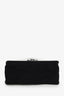 Pre-loved Chanel™ 2014 15 White/Black Canvas 5x5 Small Tote
