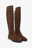 Stuart Weitzman Brown Suede Keelan City Boots Size 7