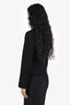 Robert Rodriguez Black Peplum Jacket Size 4