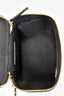 Pre-loved Chanel™ 2021 Black Leather CC Mini Vanity Crossbody Bag