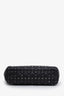 Valentino Garavani Black Quilted Leather Rockstud Top Handle With Strap