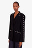 Cinq A Sept Black Studded Blazer Size 10