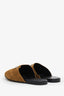 Gucci Brown Suede GG Monogram Horsebit Mules Size 8 Mens