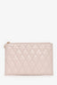 Givenchy Light Pink Quilted Pouch