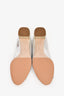 Miu Miu Crystal Embellished Silver Block Heels Size 35