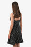 Pre-loved Chanel™ 2002 Black/White Tweed A-Line Dress Size 40