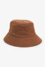 Hermès Brown Wool Balade Bucket Hat Size 59