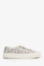 Christian Dior White/Grey Oblique 'WalknDior' Sneakers Size 37.5