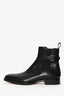 Hermès Black Leather Battillons Berny Boots Size 43 Mens
