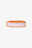Hermès Pink/Gold Clic H Bracelet