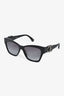 Pre-Loved Chanel™ Black Acrylic Duo-Toned CC Sunglasses