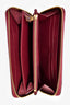 Louis Vuitton 2014 Burgundy Empreinte Leather Long Zip Wallet
