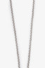 Gucci Sterling Silver Horsebit Diamantissima Pendant Necklace