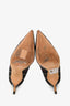Manolo Blahnik Grey Plaid Heels Size 40
