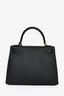 Hermès 2019 Black Epsom Leather Sellier Kelly 28 with Strap