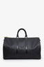 Louis Vuitton Black Epi Leather Keepall 45