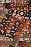 Pre-loved Chanel™ Orange/Multicolour Silk Logo Scarf