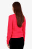 Hermès Rose Flash Virgin Wool Crewneck Sweater Size 36