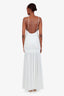 Retrofête White Mesh 'Bristol' Maxi Dress Size S