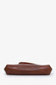 By Far Brown Lizard-Effect Leather Amber Shoulder Bag