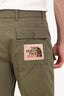 Gucci x The North Face Green Utility Cargo Short Size 44 Mens