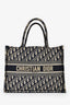 Christian Dior 2019 Navy Oblique Medium Book Tote