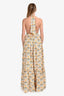 Agua by Agua Bendita Yellow Banana Floral Maxi Dress Size M