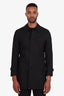 Burberry Black Single Breasted Coat Size 48 Mens