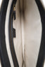 Gucci Black Leather Gold Bee Messenger Bag