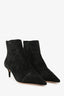 Alexandre Birman Suede 'Fiona' Ankle Boots Size 36.5