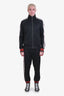 Gucci Black Web Detail Jogger Pants Size S Mens