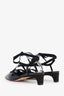 Christian Dior Black Patent Leather D-Evol Heels Size 36